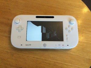 WiiUのゲームパッド液晶修理　大阪のお客様