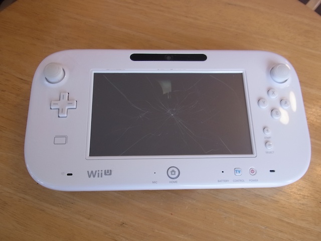 Wii Uのgamepad/ipod classic/iphone修理　梅田のお客様