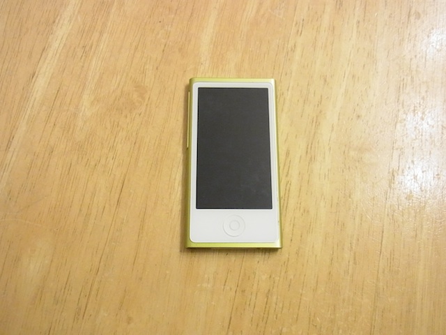吹田のお客様　iPod nano7バッテリー交換　預かり修理