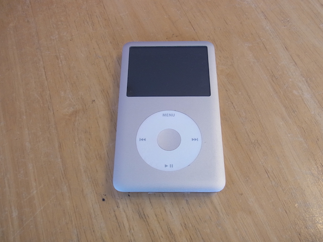 大阪のお客様　iPod classic修理のご案内